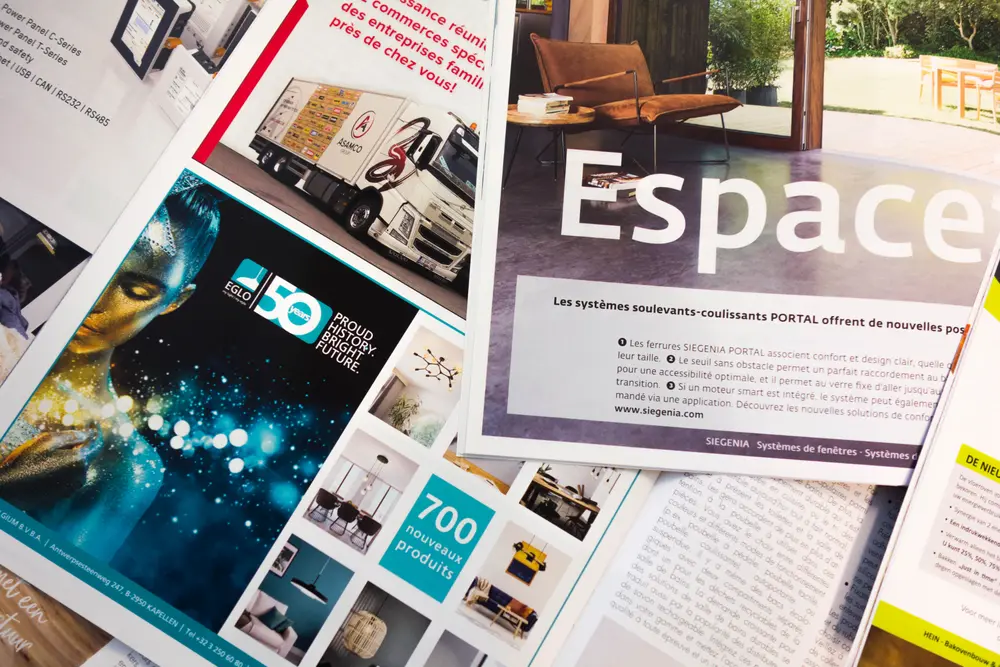 communicatie magazines beurzen