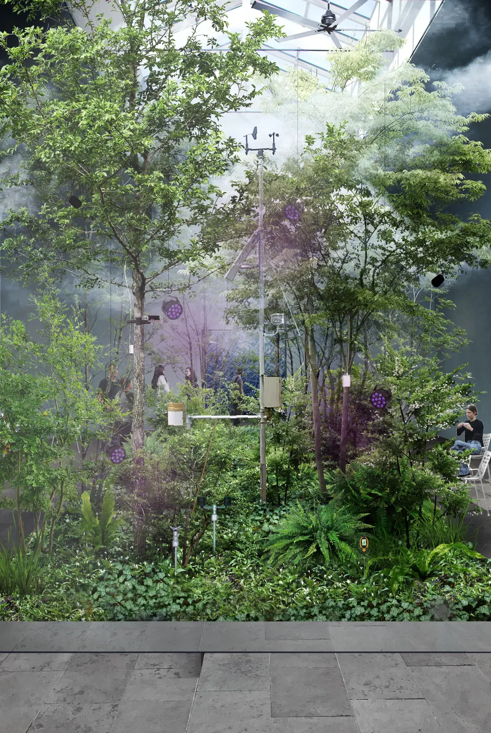 Building Biospheres © Bureau Bas Smets, Stefano Mancuso et Valerie Trouet