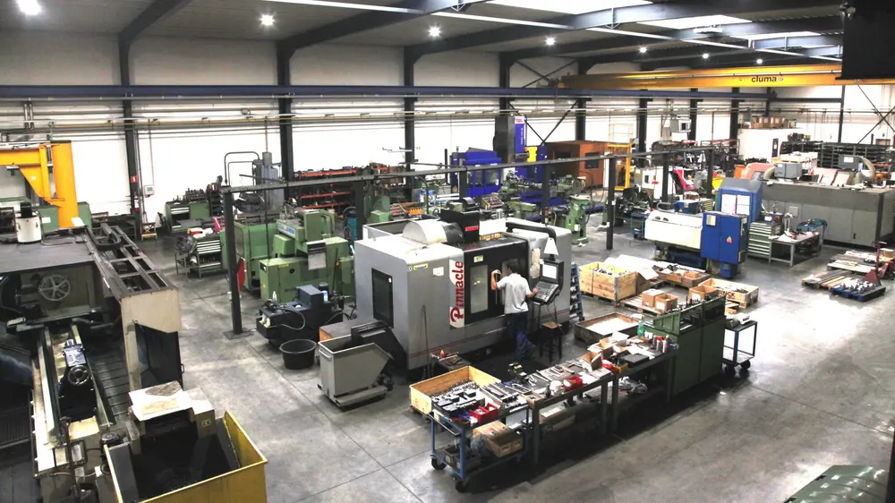 Productiehal Werkhuizen Decloedt