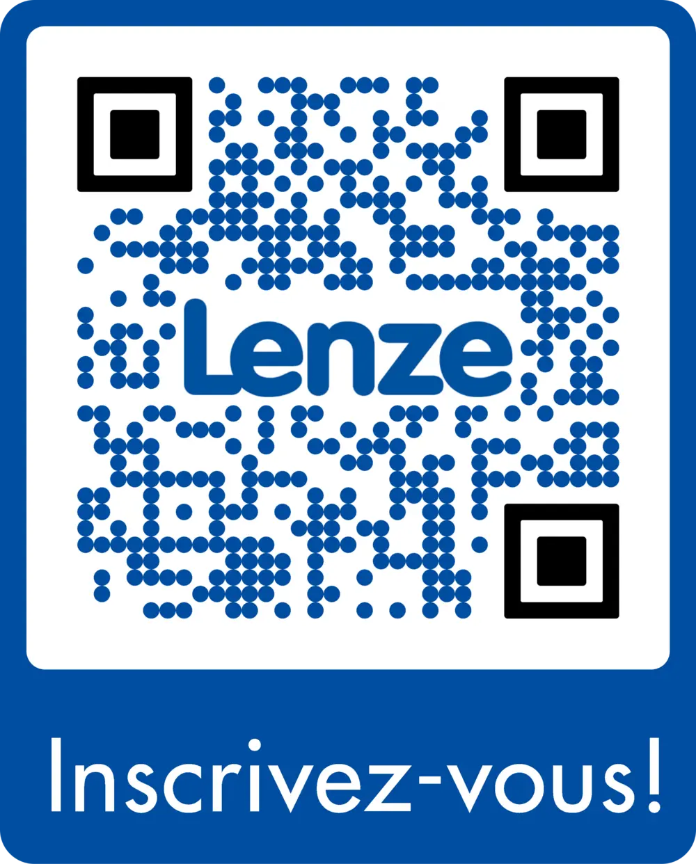 Lenze event QR-code