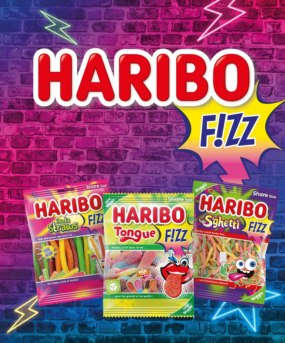 Haribo snoepgoed zure smaken