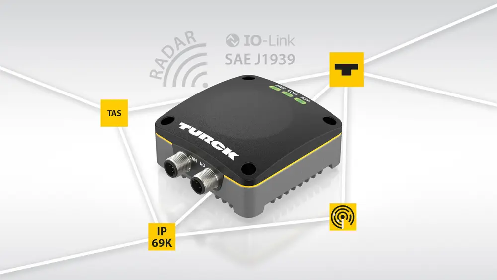 Turck MR15-Q80 3D-radarsensor