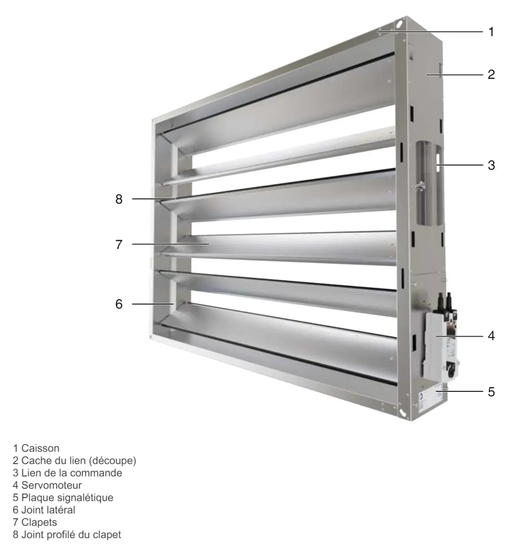 Onderdelen EK-JS Trox FR