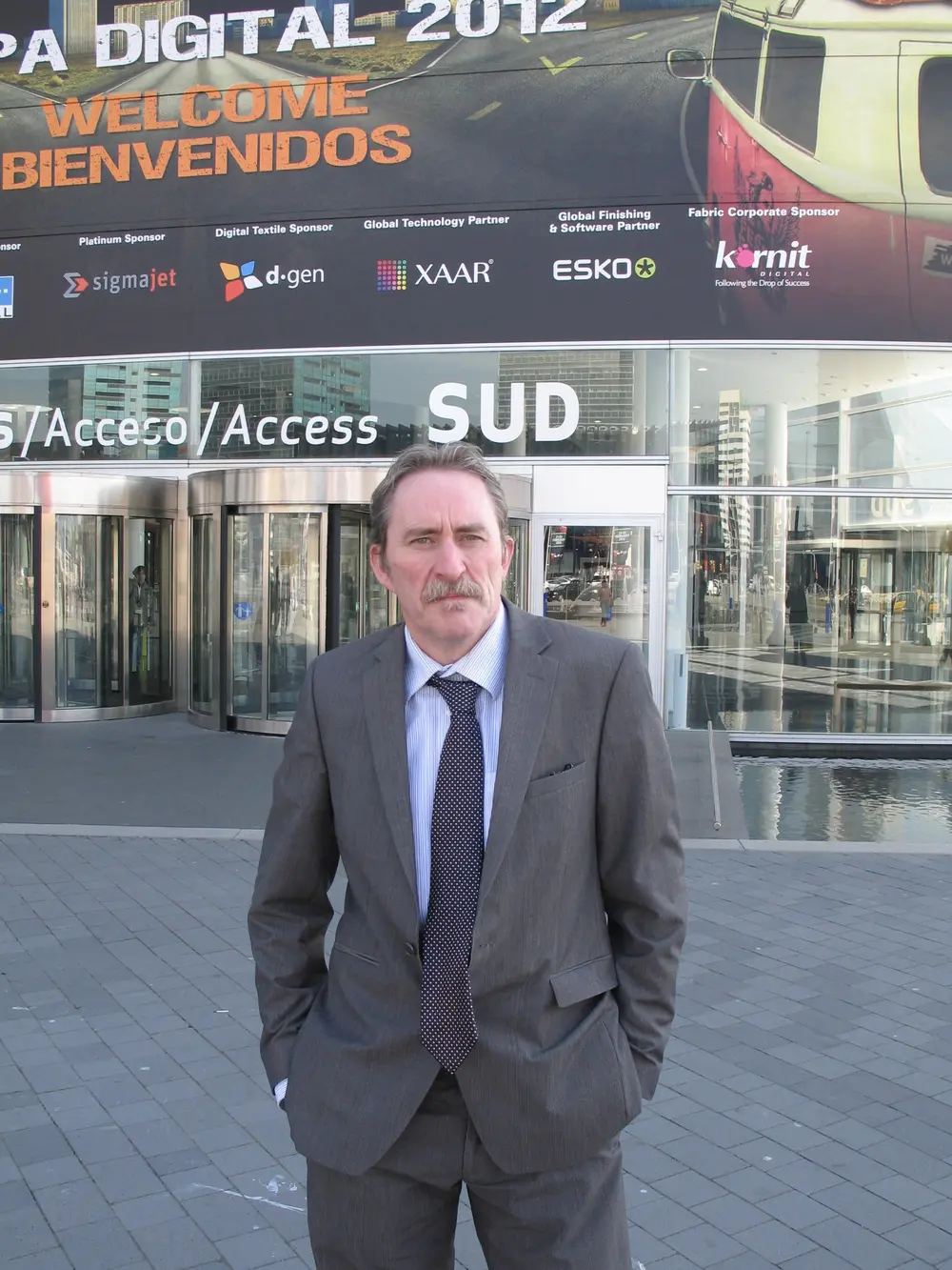 Dirk Noens op Fespa