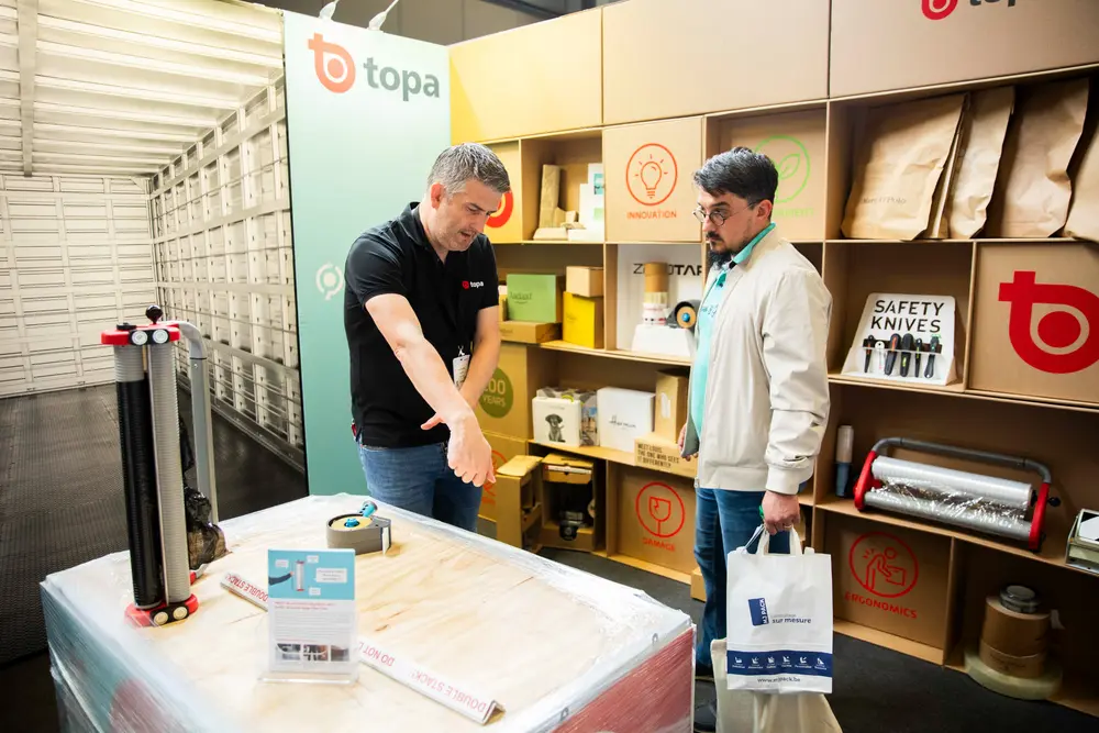 Topa op Empack Namur