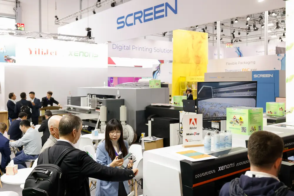 Screen op Drupa