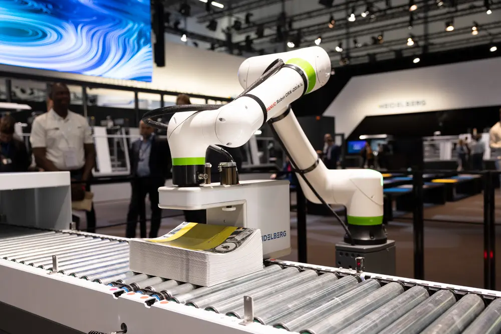 Cobot op Drupa