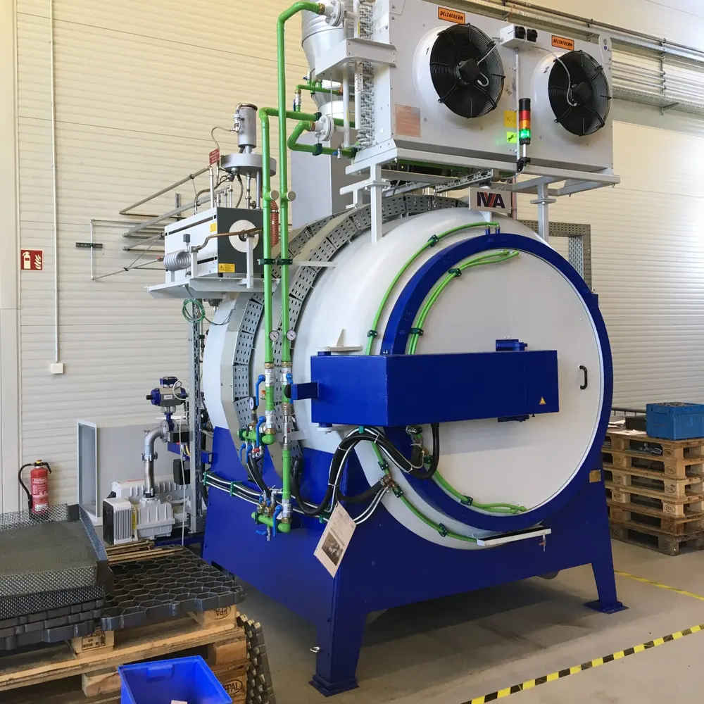 de nieuwe nitreeroven