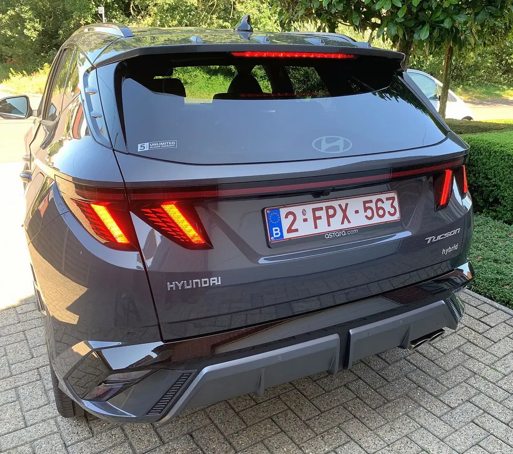 Rijtest Hyundai Tucson 1.6 T-GDI 48V MHEV 7-DCT N Line 11