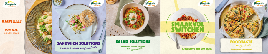 Banner concepten Bonduelle