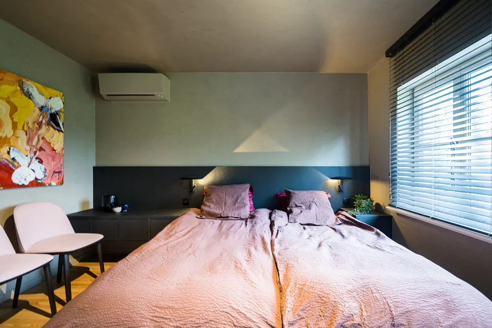 Master bedroom in deco techniek