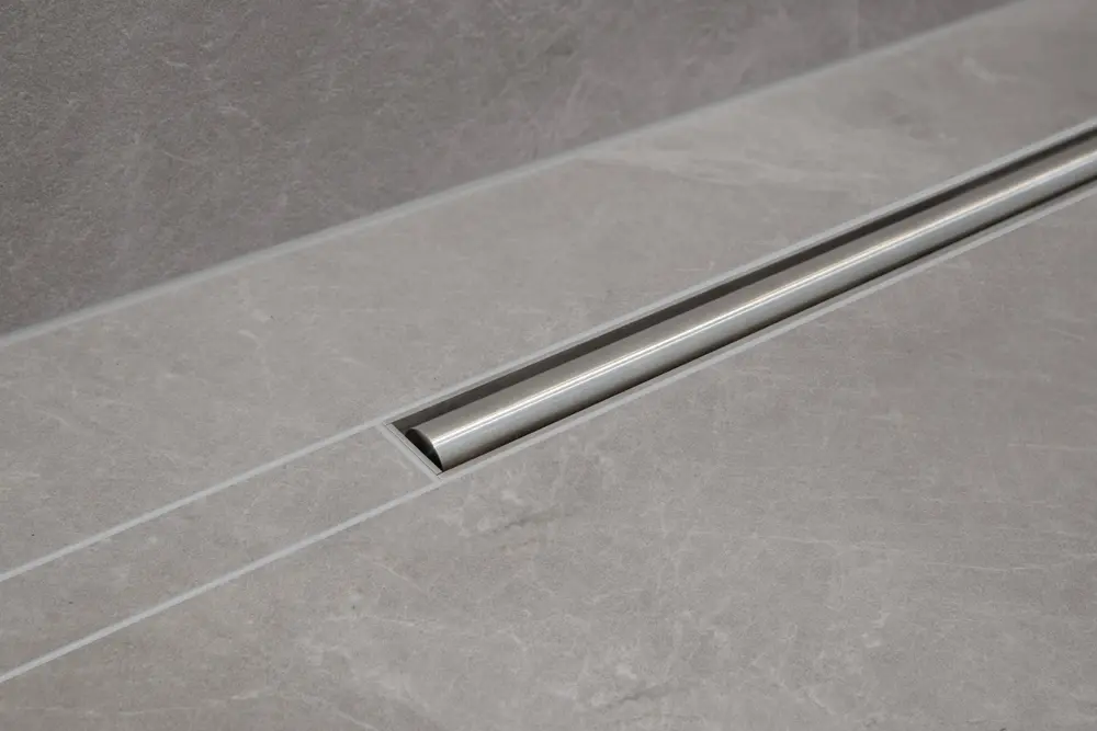 Douchegoot in RVS kleur