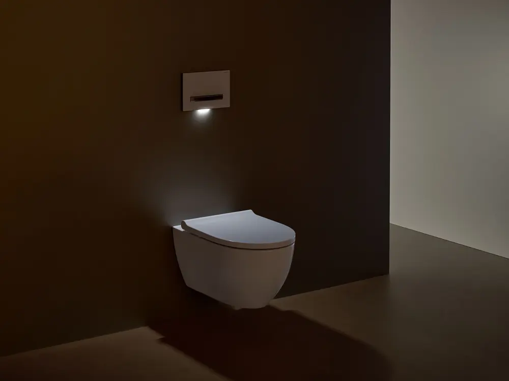 Geberit toilet met geurextractie