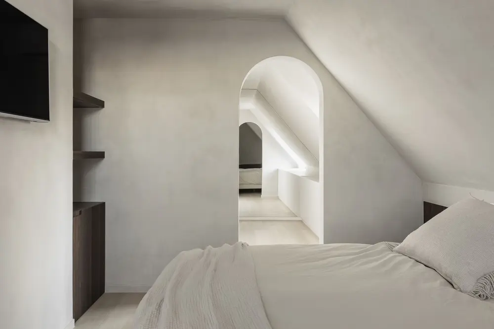 Slaapkamer in deco technieken