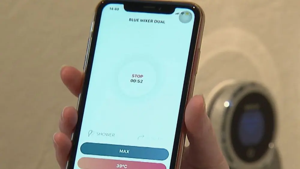 slimme douche timer