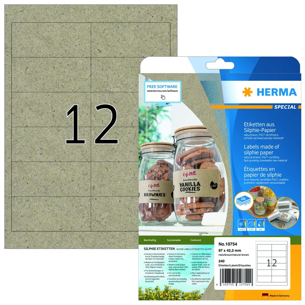 Etiket Herma 12 stuks
