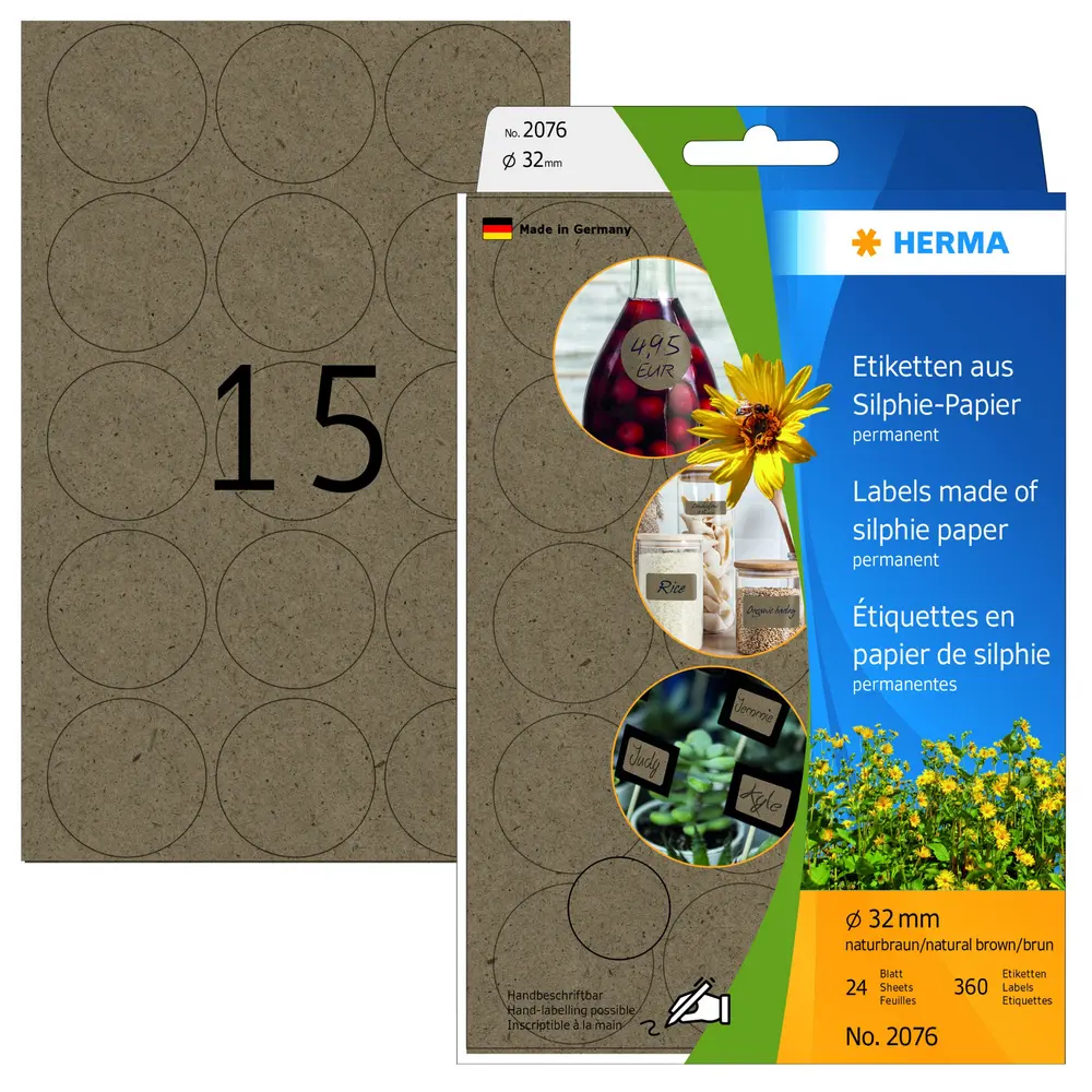 Etiket Herma 15 rond