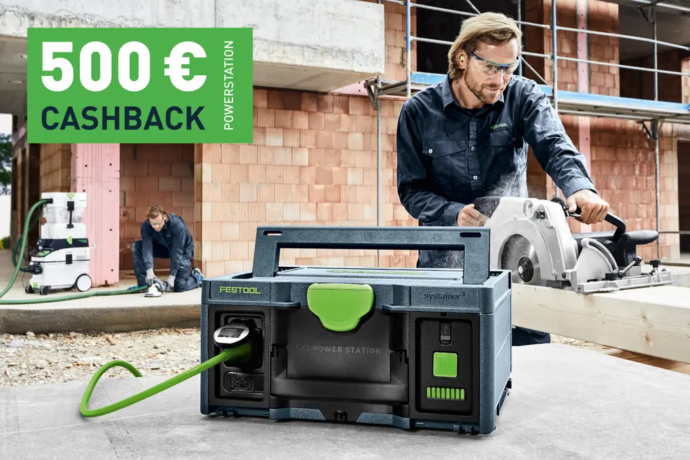 cashback festool 500 euro