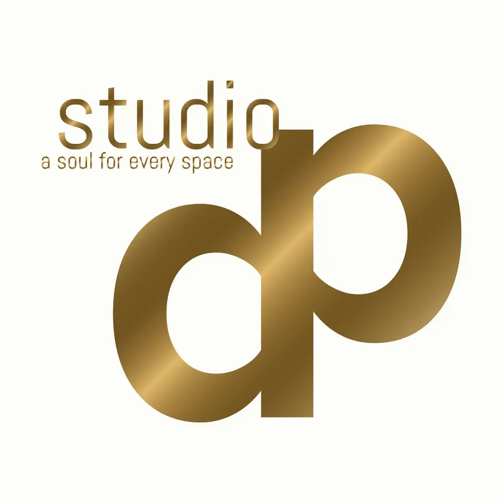 Logo Studio DP in goud