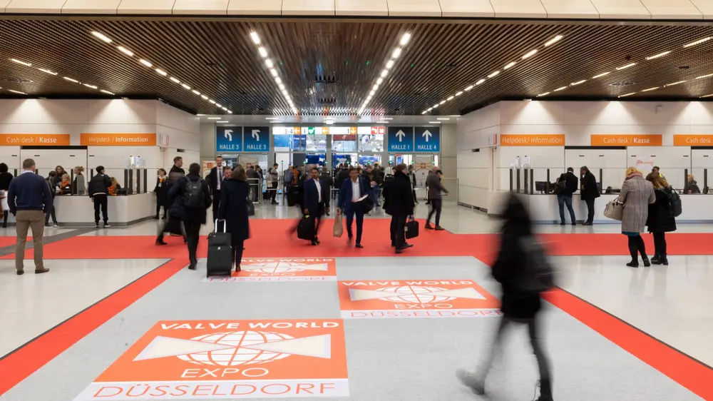 Valve World Expo vindt van 3 tot en met 5 december 2024 plaats in het Duitse Düsseldorf