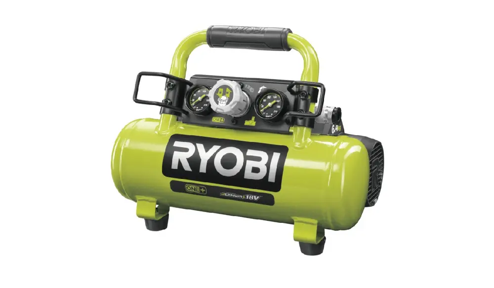 Ryobi gedetoureerde compressor