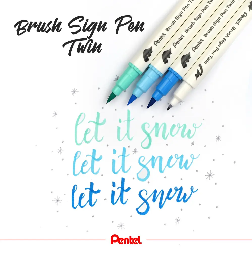 Brush Sign Pen Twin 5