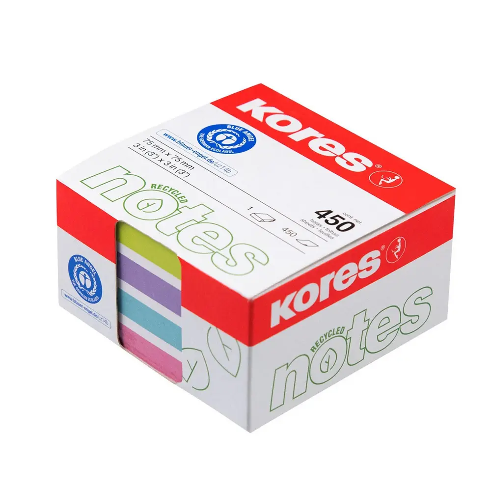 Cubo Notes Recycled Pastel