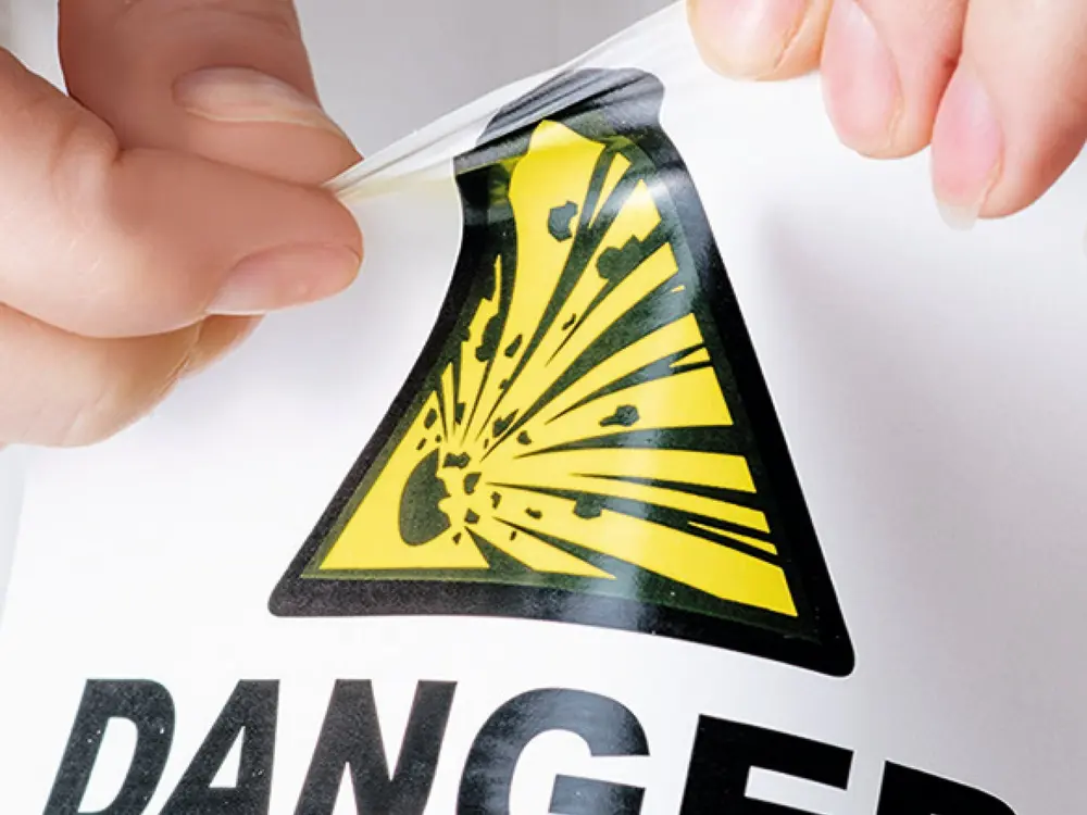 Weervaste outdoor-folie-etiketten