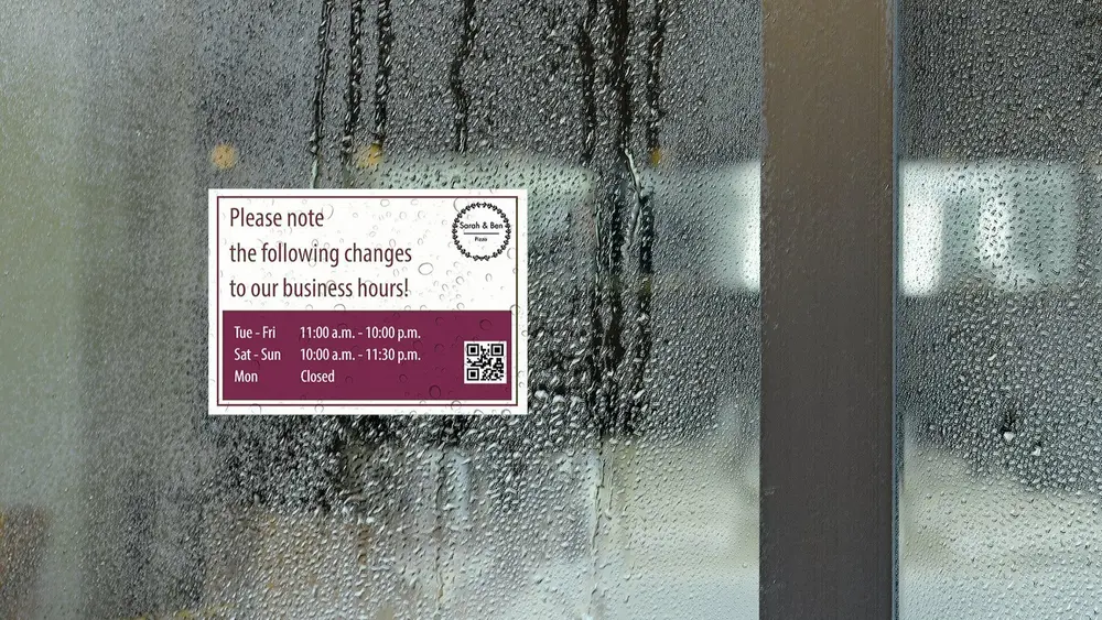 Weervaste outdoor-folie-etiketten 4