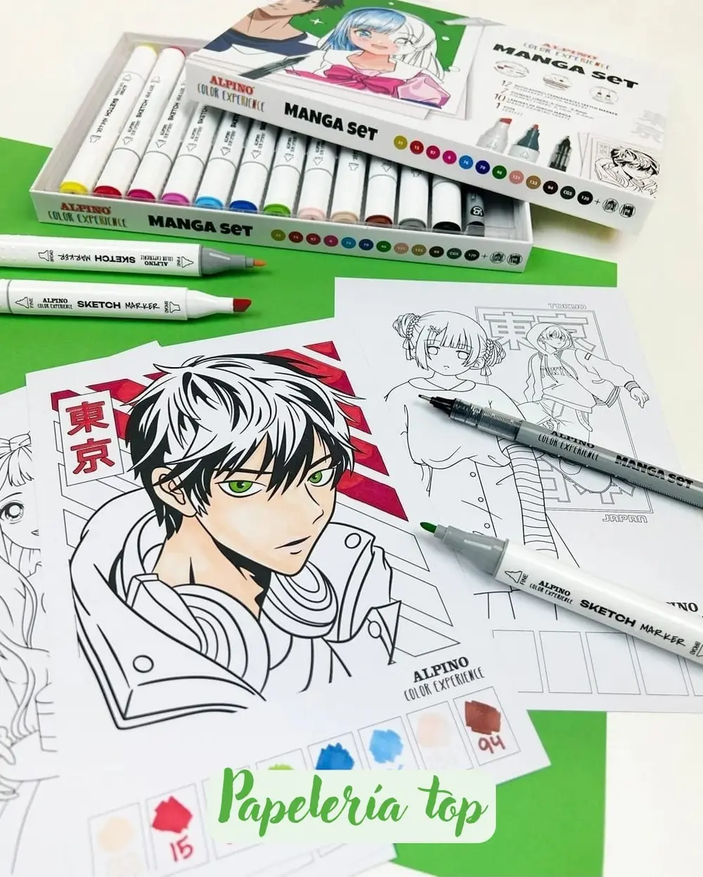 Alpino Manga set