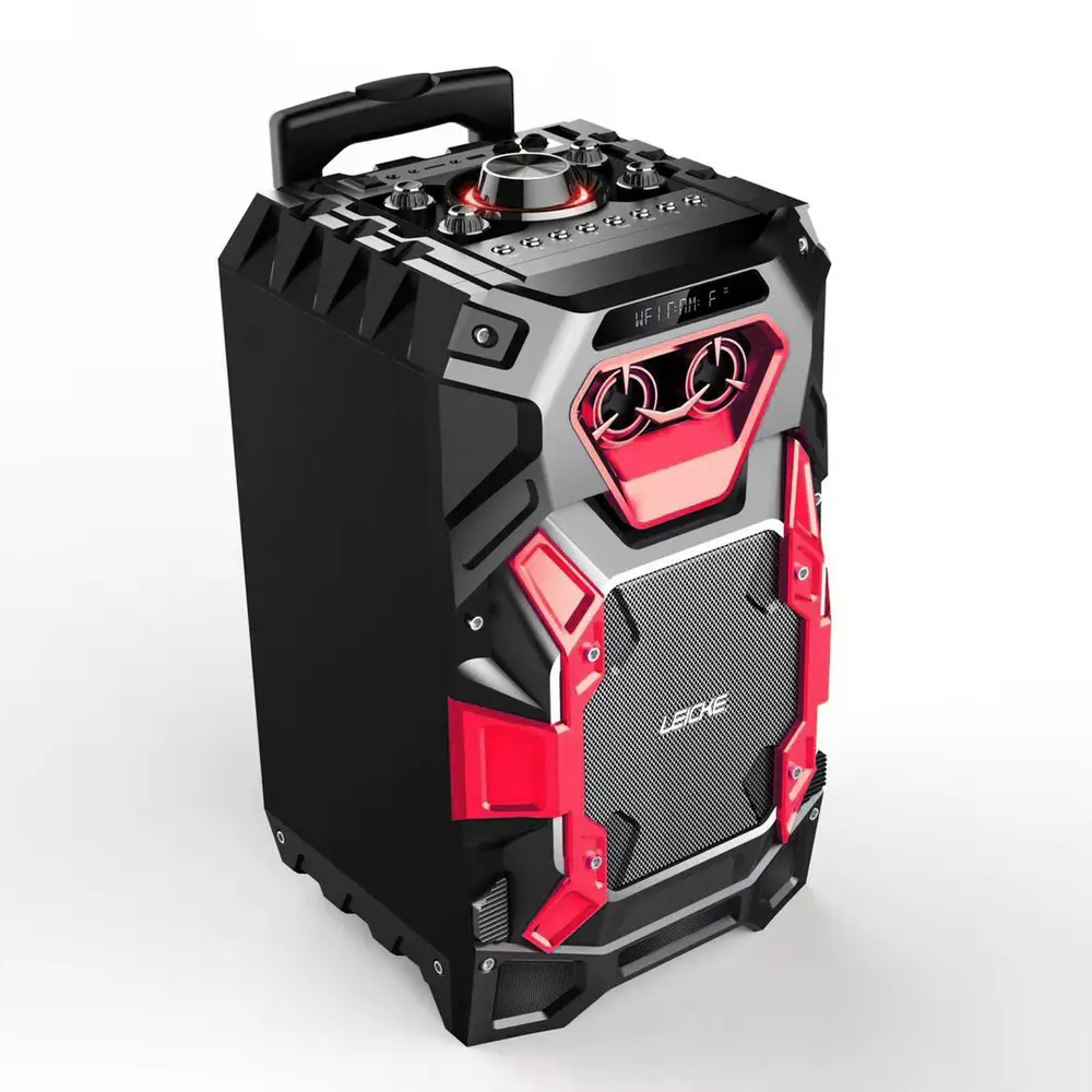 Leicke DJ Roxxx Trolley Pro Partyspeaker