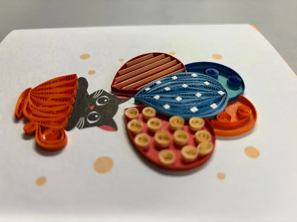 Quilling wenskaarten