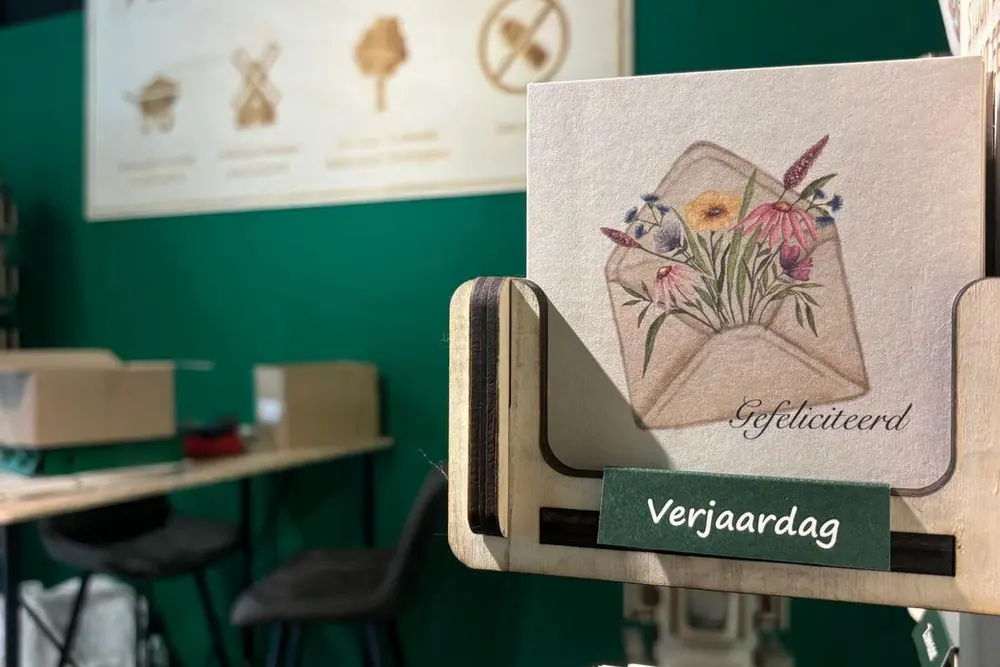 Duurzame wenskaartcollectie