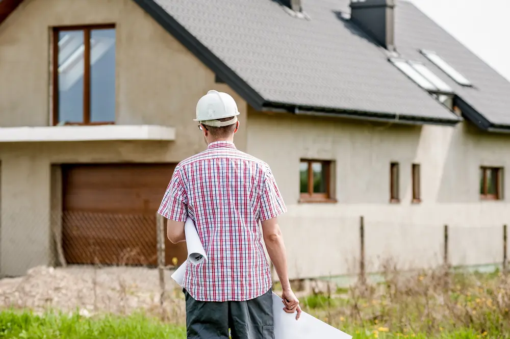 stockfoto bouwsector verbouwbegeleiding