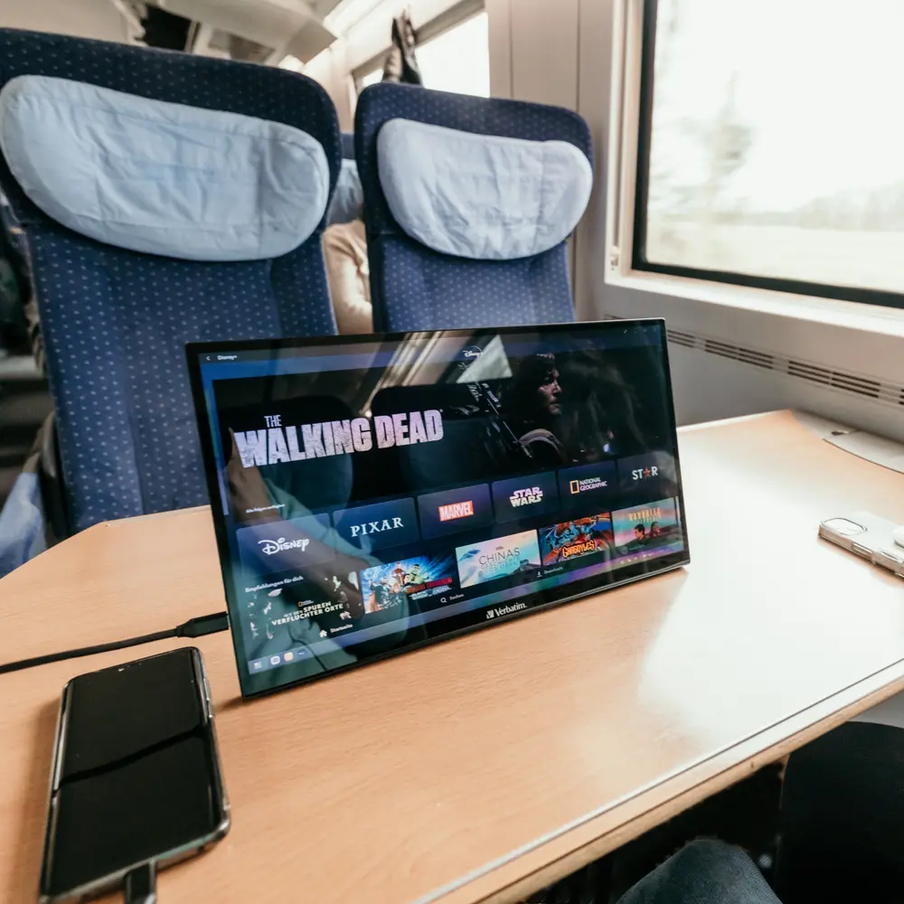Verbatim portable touchscreen monitor full HD 1080p
