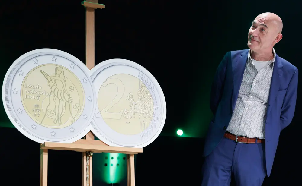 herdenkigsmunt 90 jaar Nat Loterij