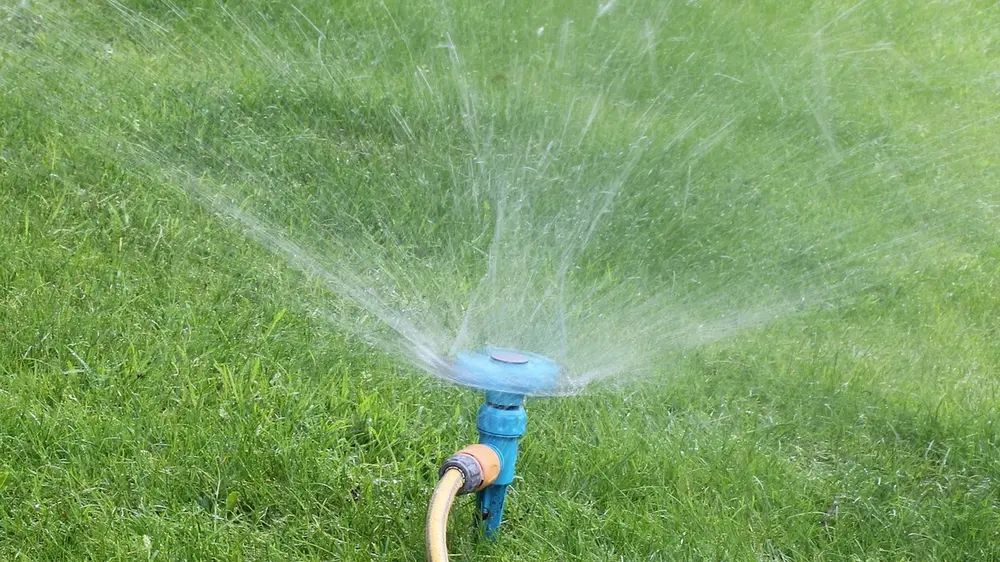 irrigatie sprinkler water gras