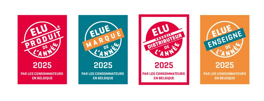 Logo's Gekozen Product van het Jaar 2025 FR