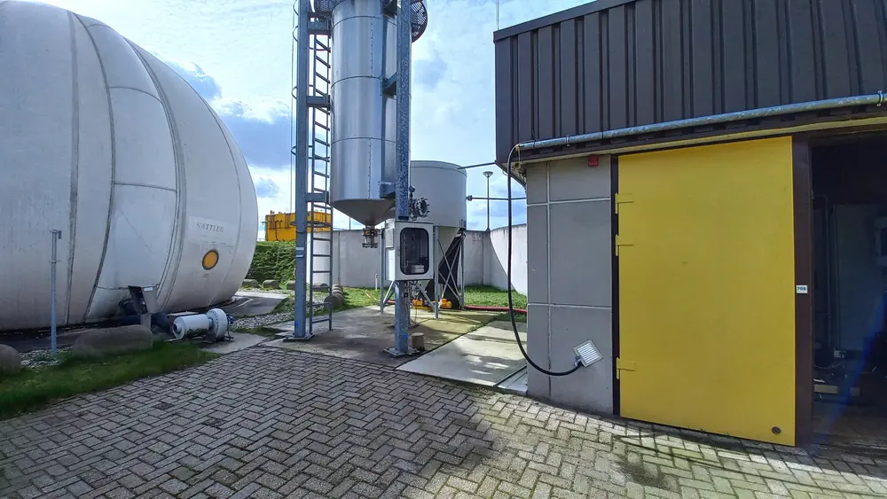 pilot bij de rwzi Enschede-West