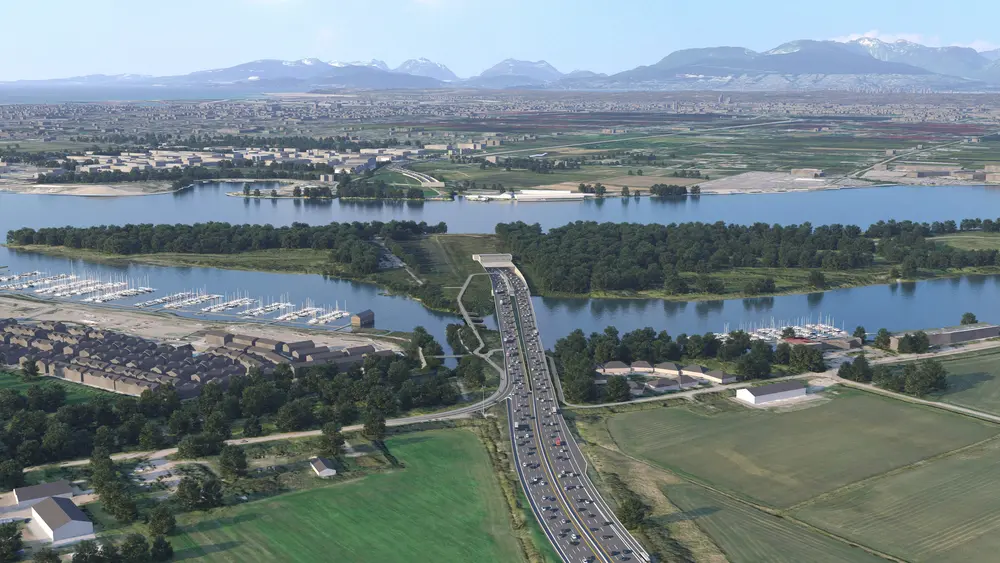 Render Fraser River Tunnel Project