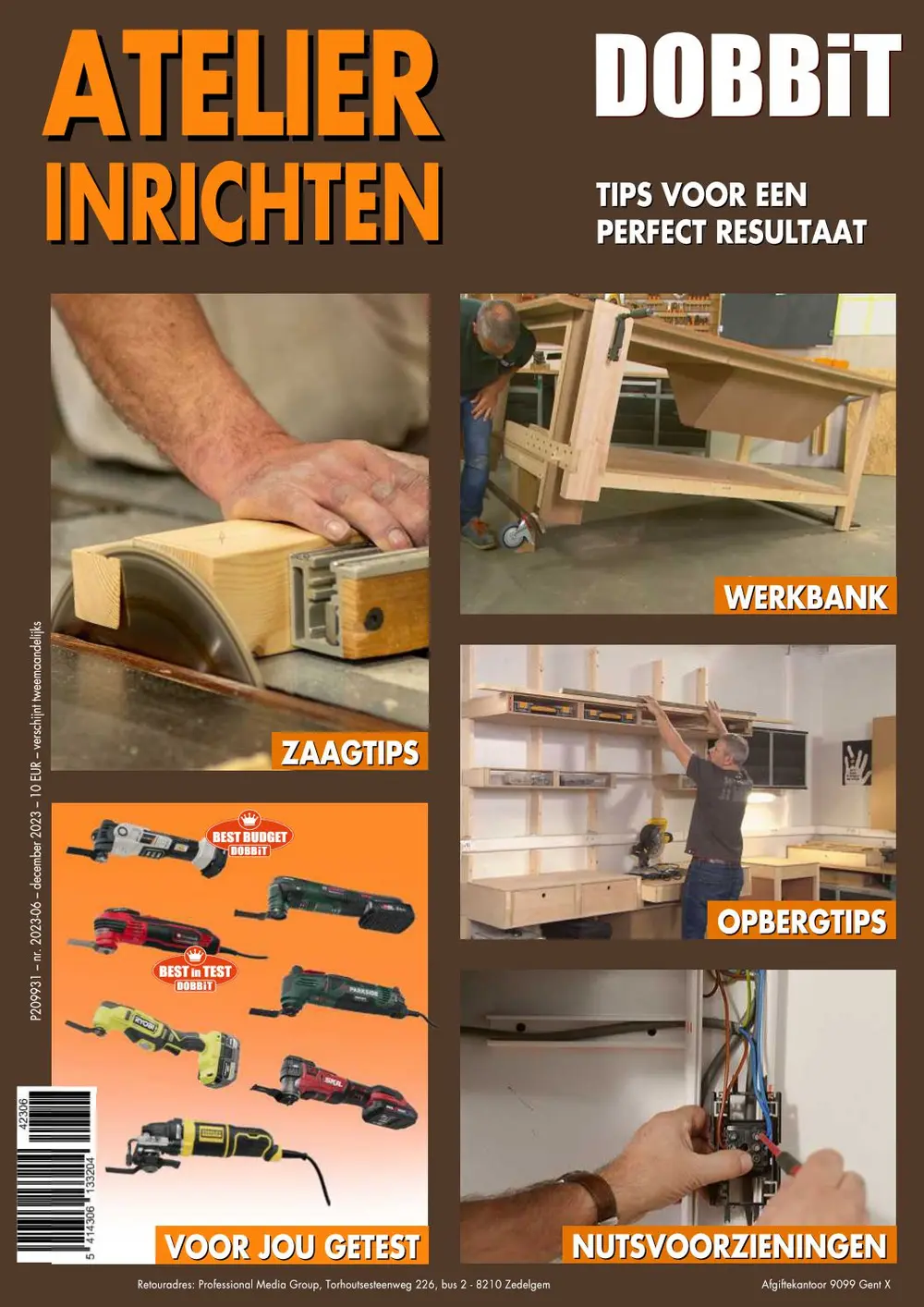 atelier inrichten