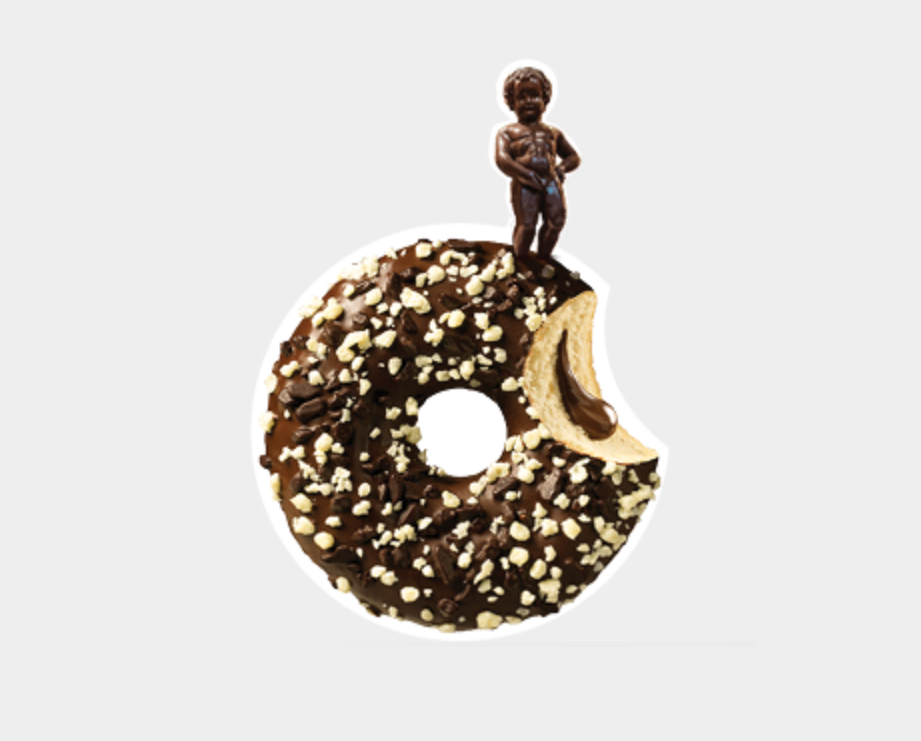 winactie donut worry be happy