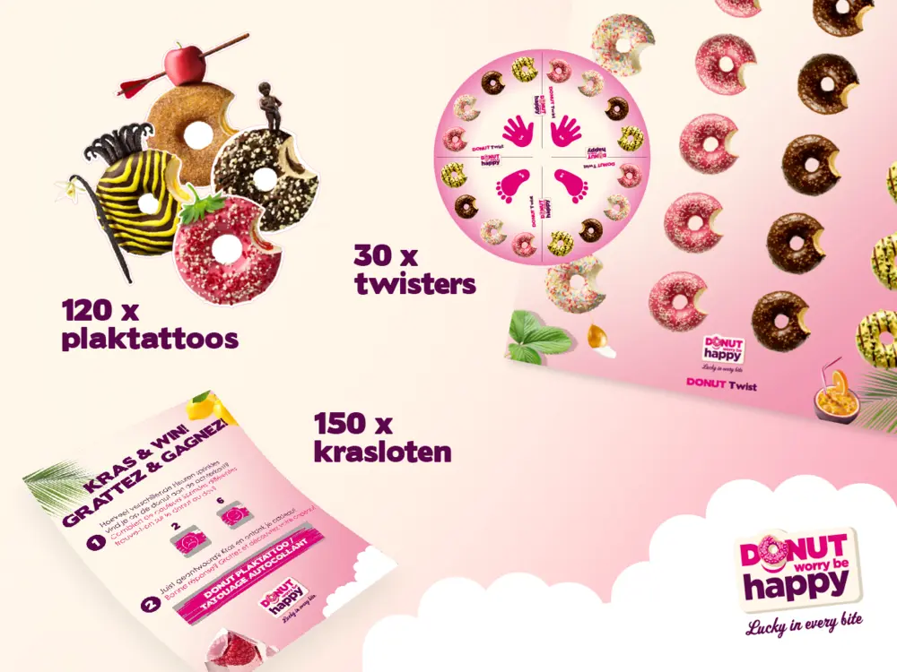 prijzen la lorraine donut worry be happy