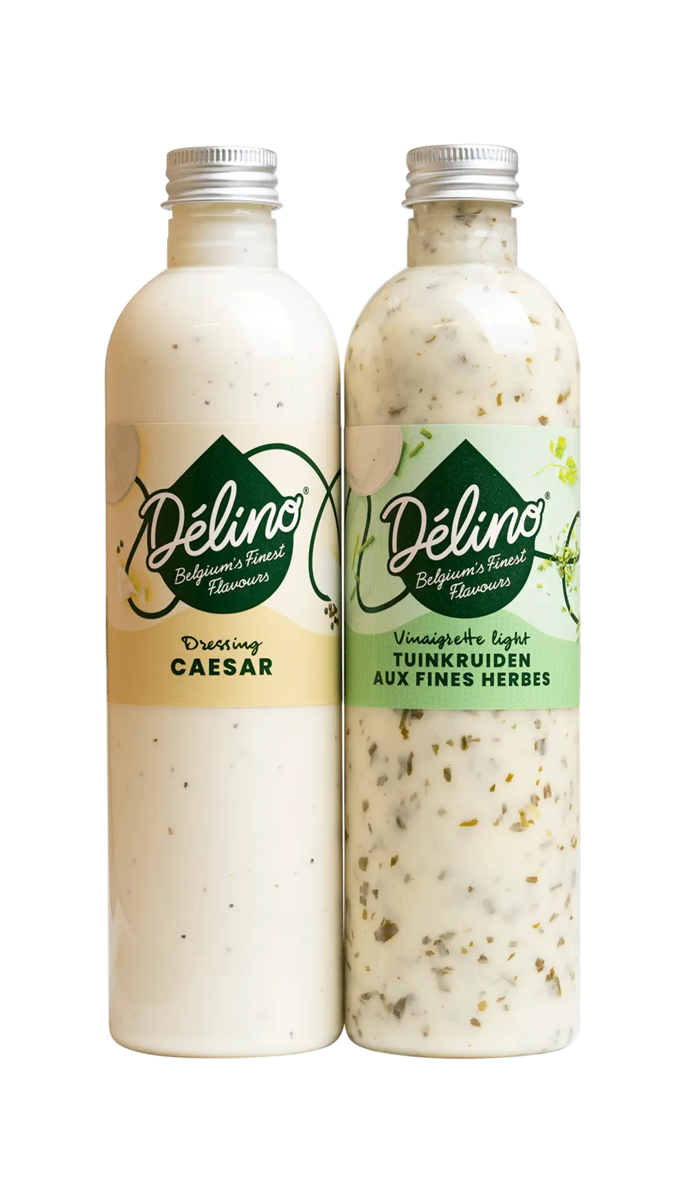 caesar dressing en tuinkruiden