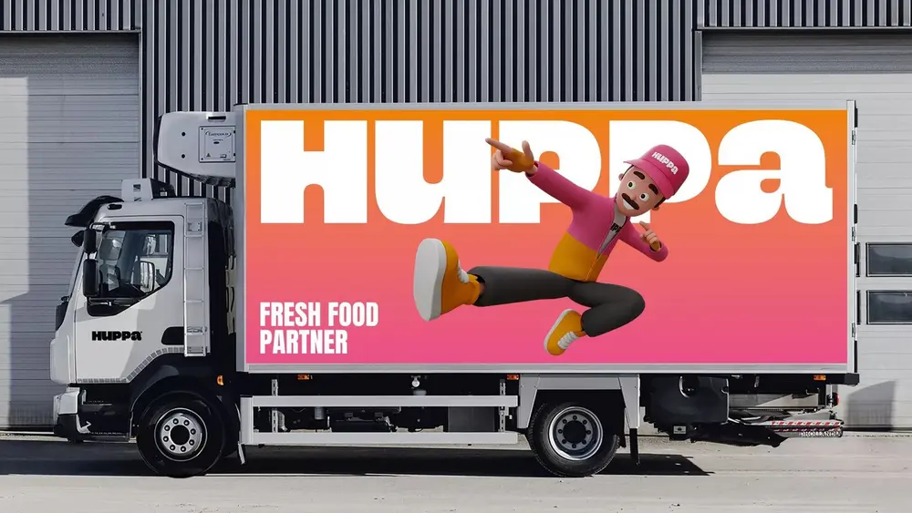 camion Huppa fresh food