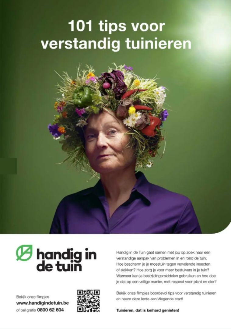 handig in de tuin advertentie