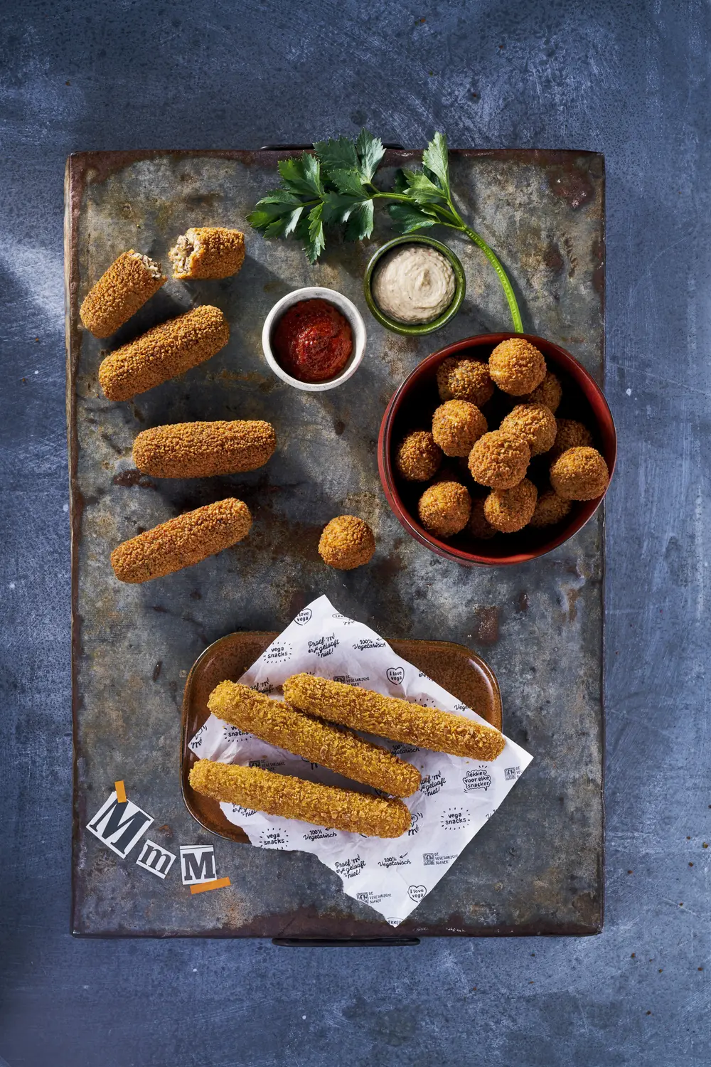 Vegetarische Slager frituursnacks