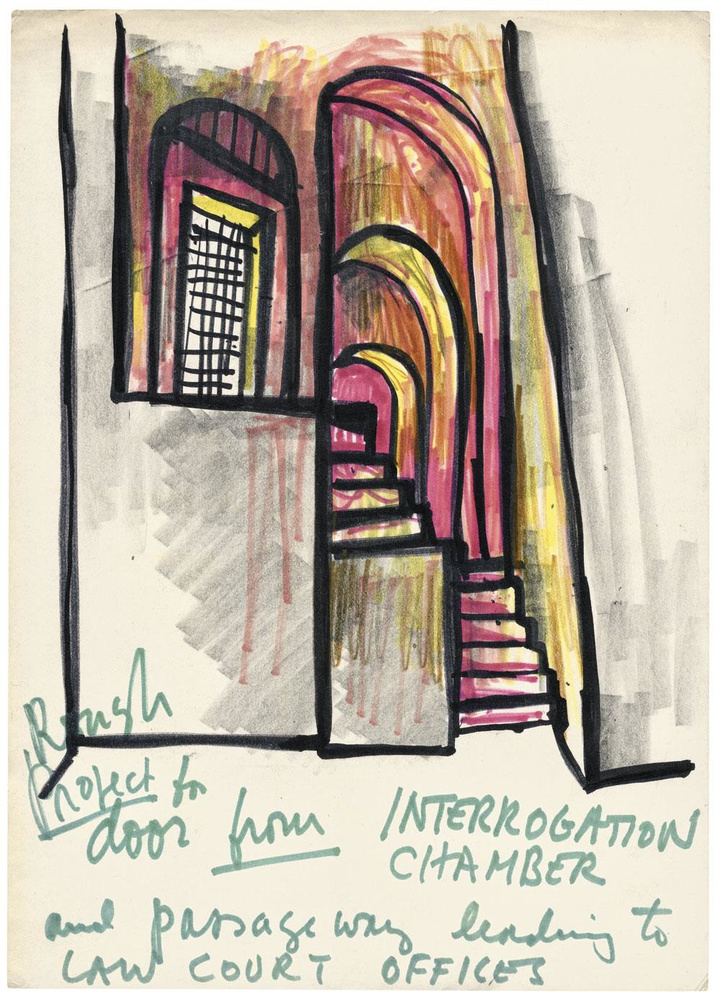 Orson Welles tekent Kafka