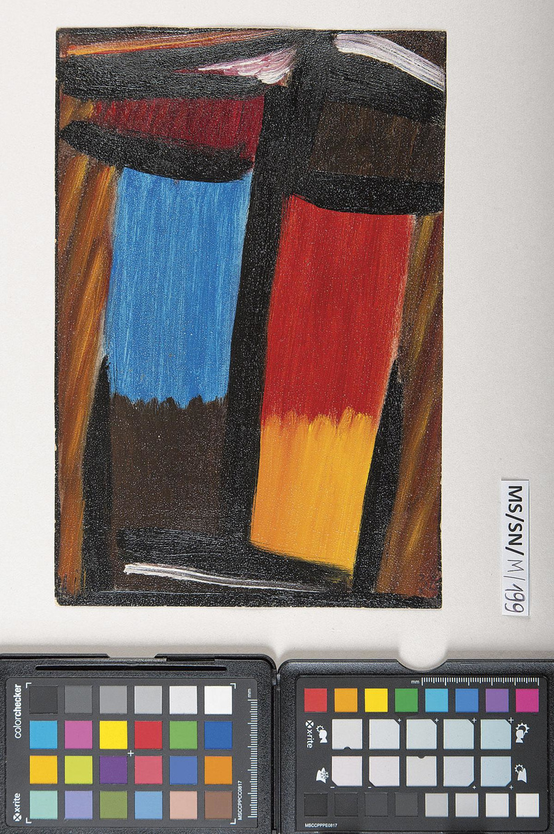 Alexej von Jawlensky, Grande méditation (1936). Muzeum Sztuki Lodz.