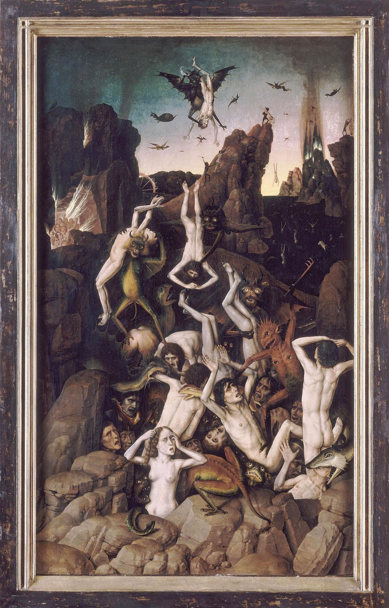 Le musée ne pouvait que consacrer une section à l'art des anciens Pays-Bas, dont le chef-d'oeuvre La Chute des damnés de Dirk Bouts qui inspira Jérôme Bosch.